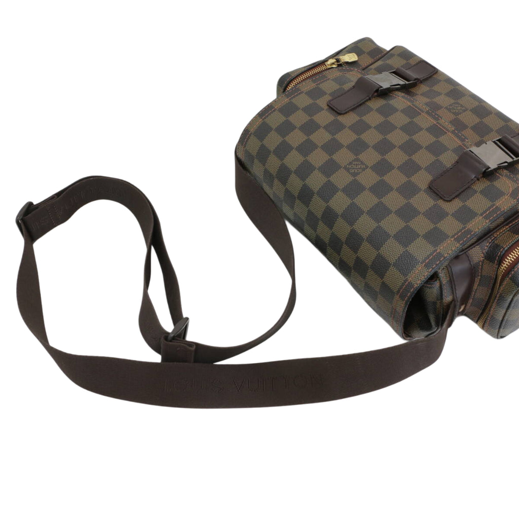 Louis Vuitton Damier Ebene Reporter Melville Crossbody Bag