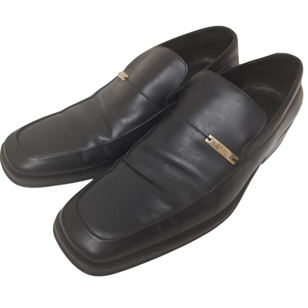 Gucci Mens Leather Shoes Black  42.5E