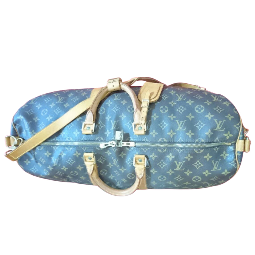 LOUIS VUITTON Monogram Keepall Bandouliere 55