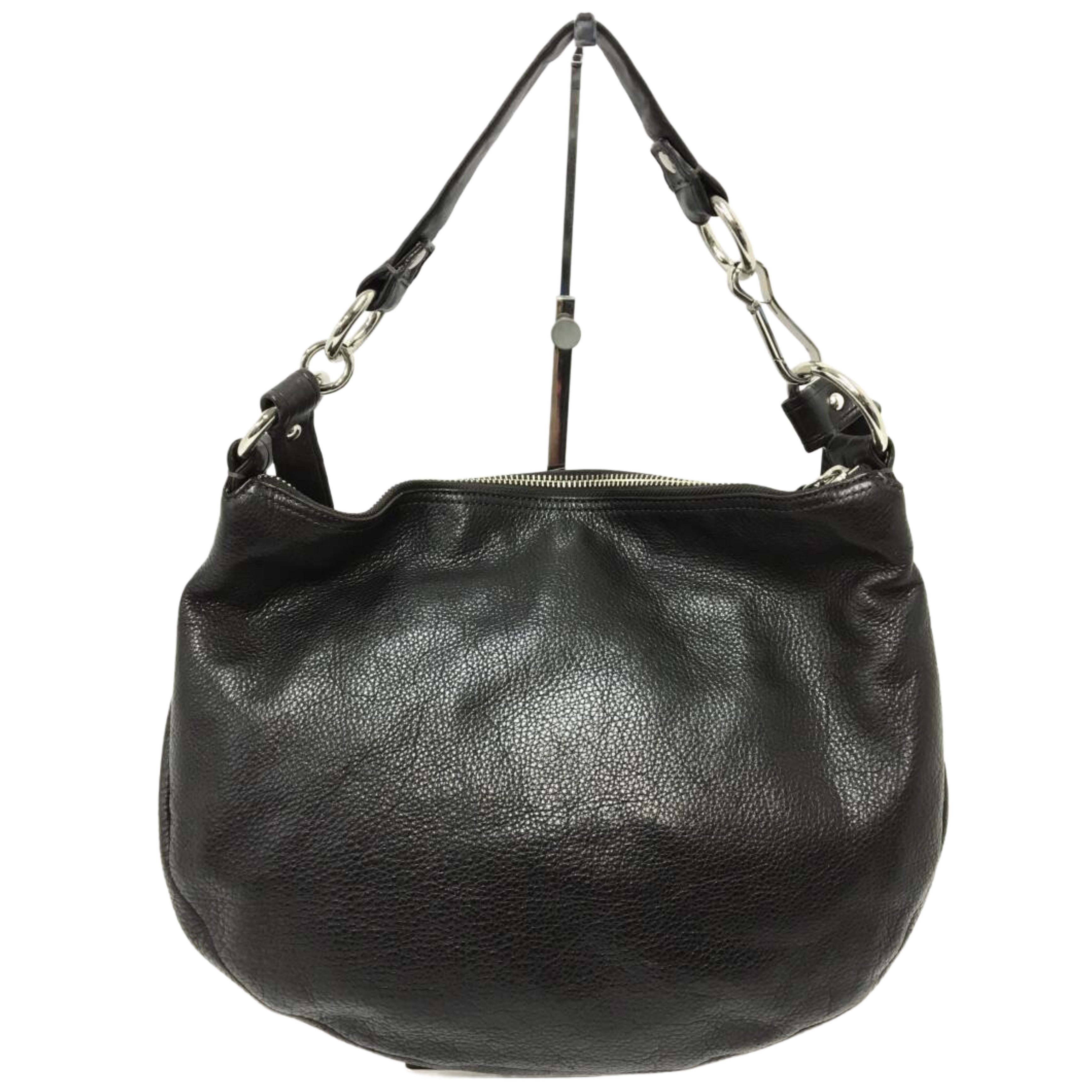 Coach Black Leather 2-Way Shoulder Bag