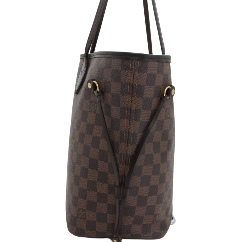 Louis Vuitton Damier Ebene Neverfull MM Tote Bag