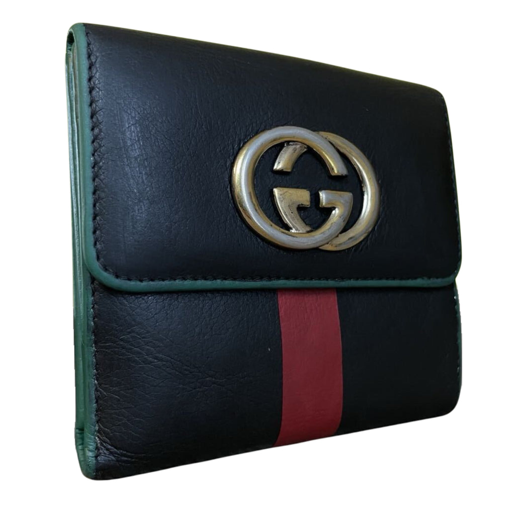 GUCCI Compact Wallet Sherri Line