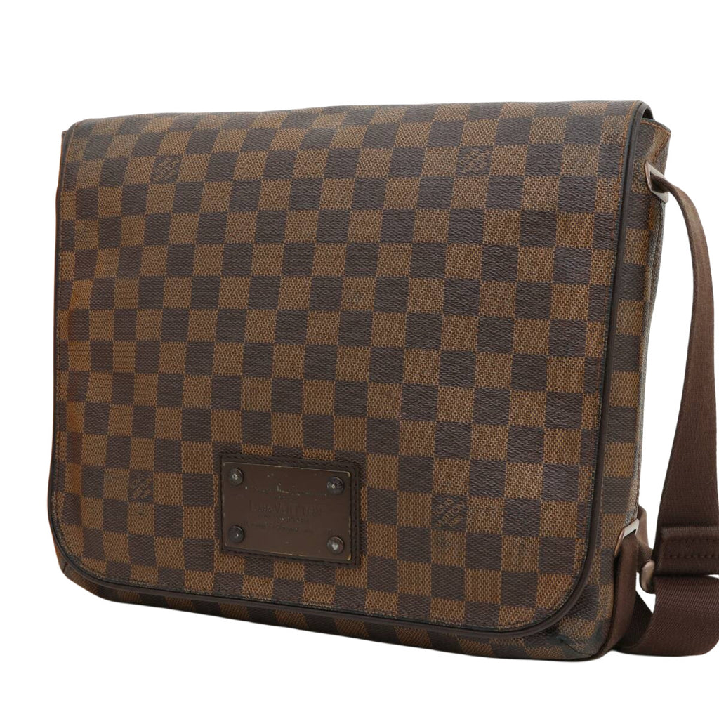 Louis Vuitton Damier Ebene Brooklyn MM Shoulder Bag