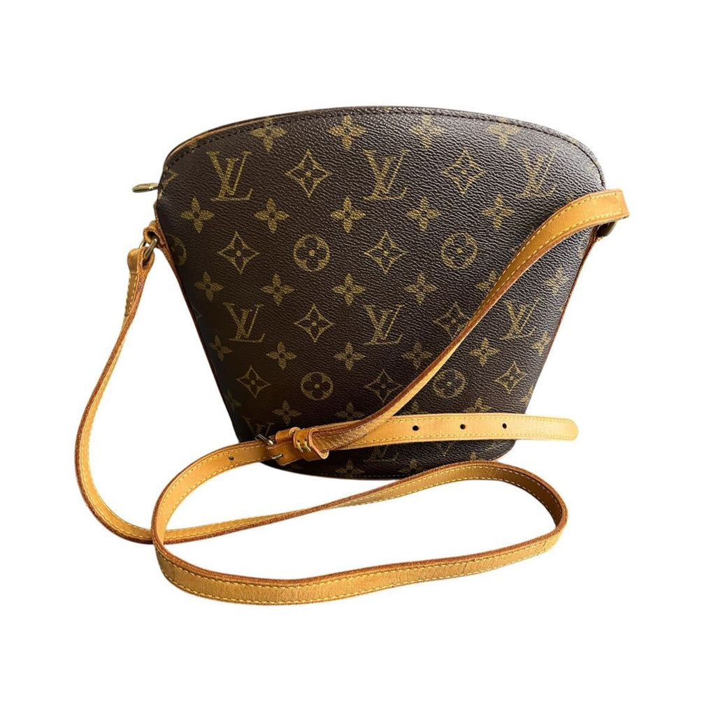 LOUIS VUITTON Monogram Drouot Crossbody Bag
