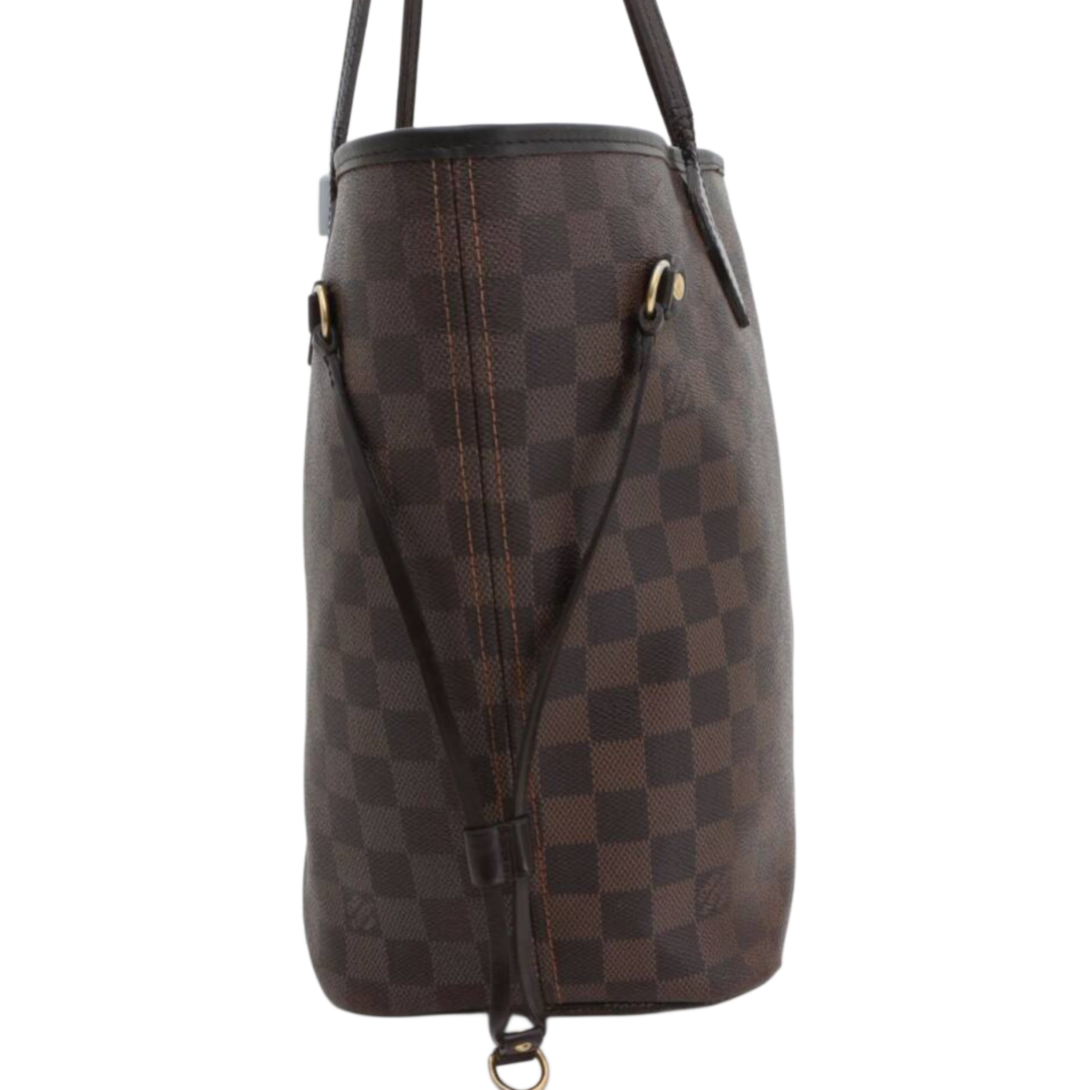 Louis Vuitton Damier Ebene Neverfull MM Tote Bag