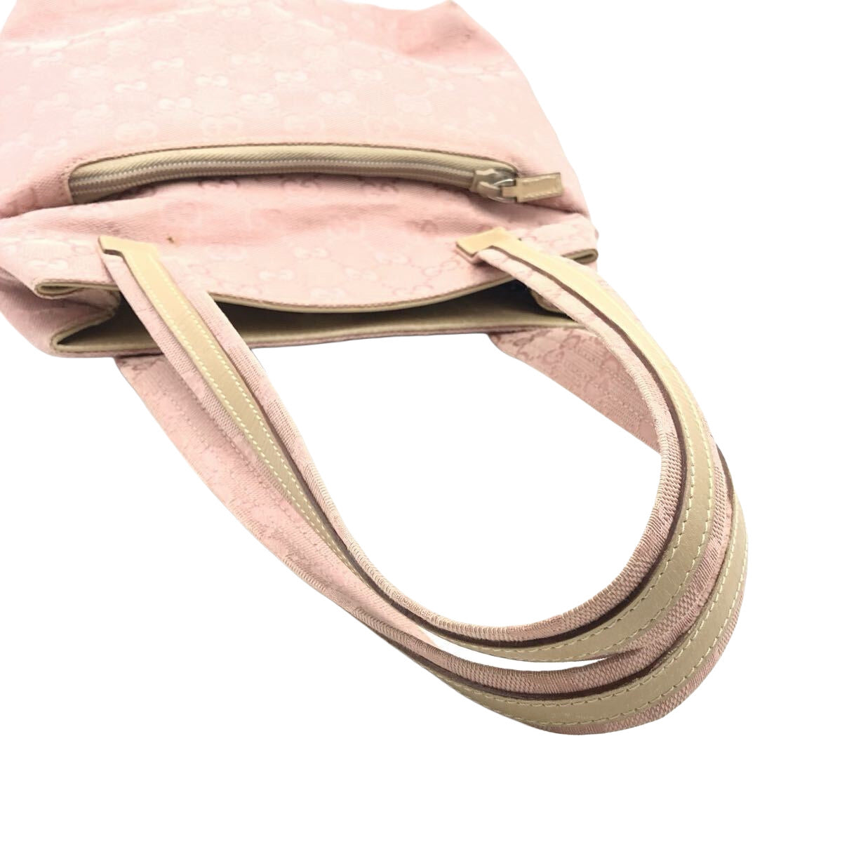 Gucci Pink GG Canvas Tote Bag