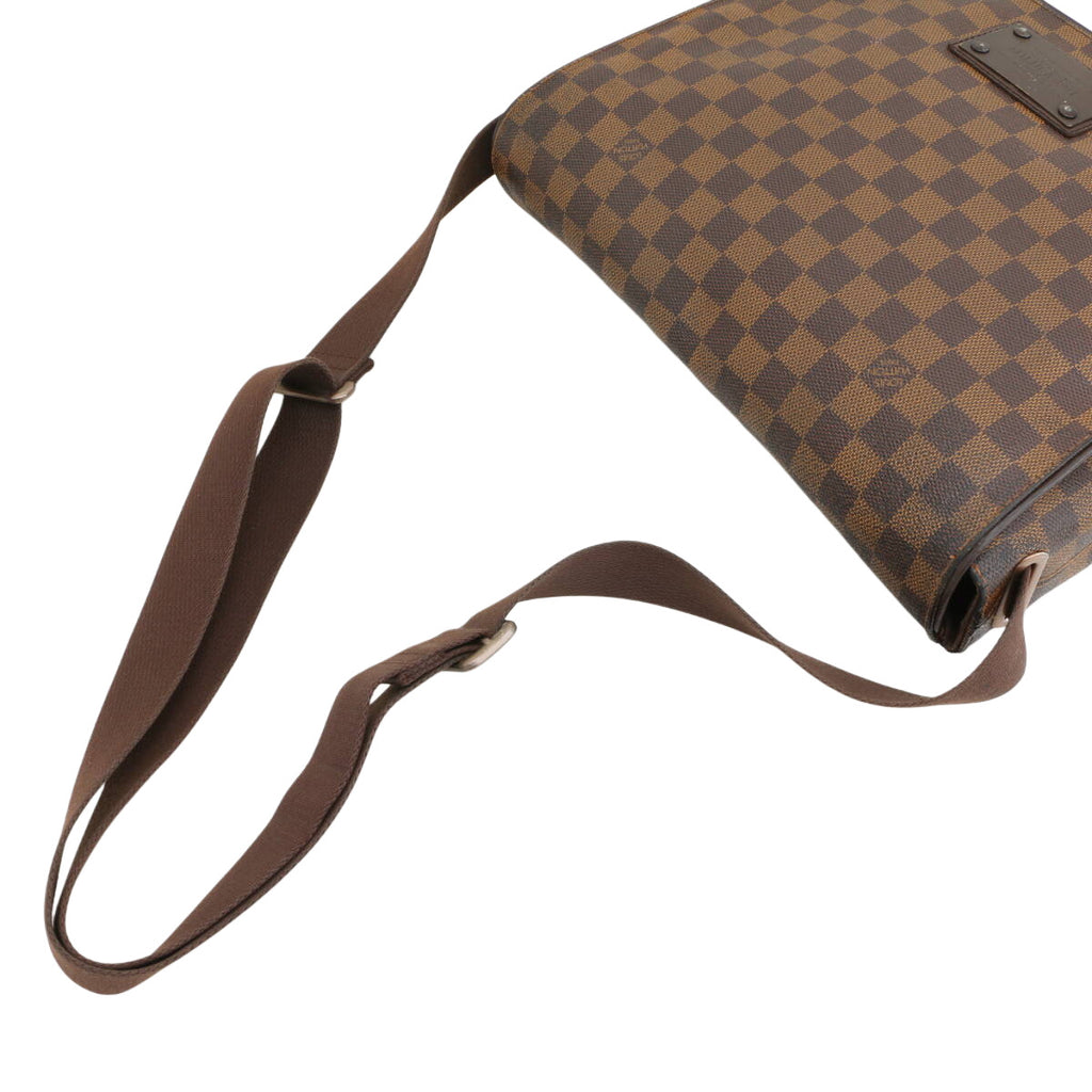 Louis Vuitton Damier Ebene Brooklyn MM Shoulder Bag