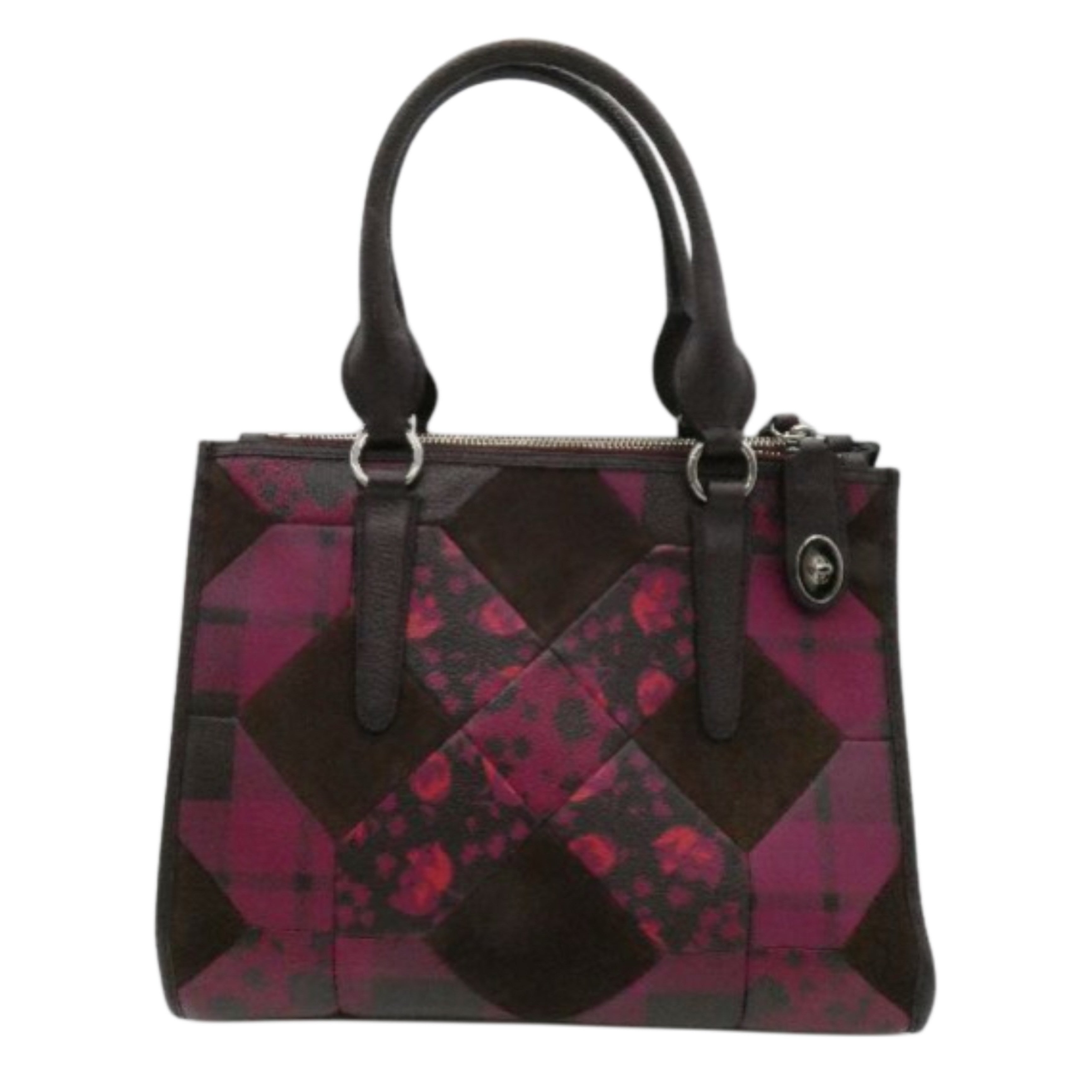 COACH Crosby Carryall Patchwork Leather 2 way Bag