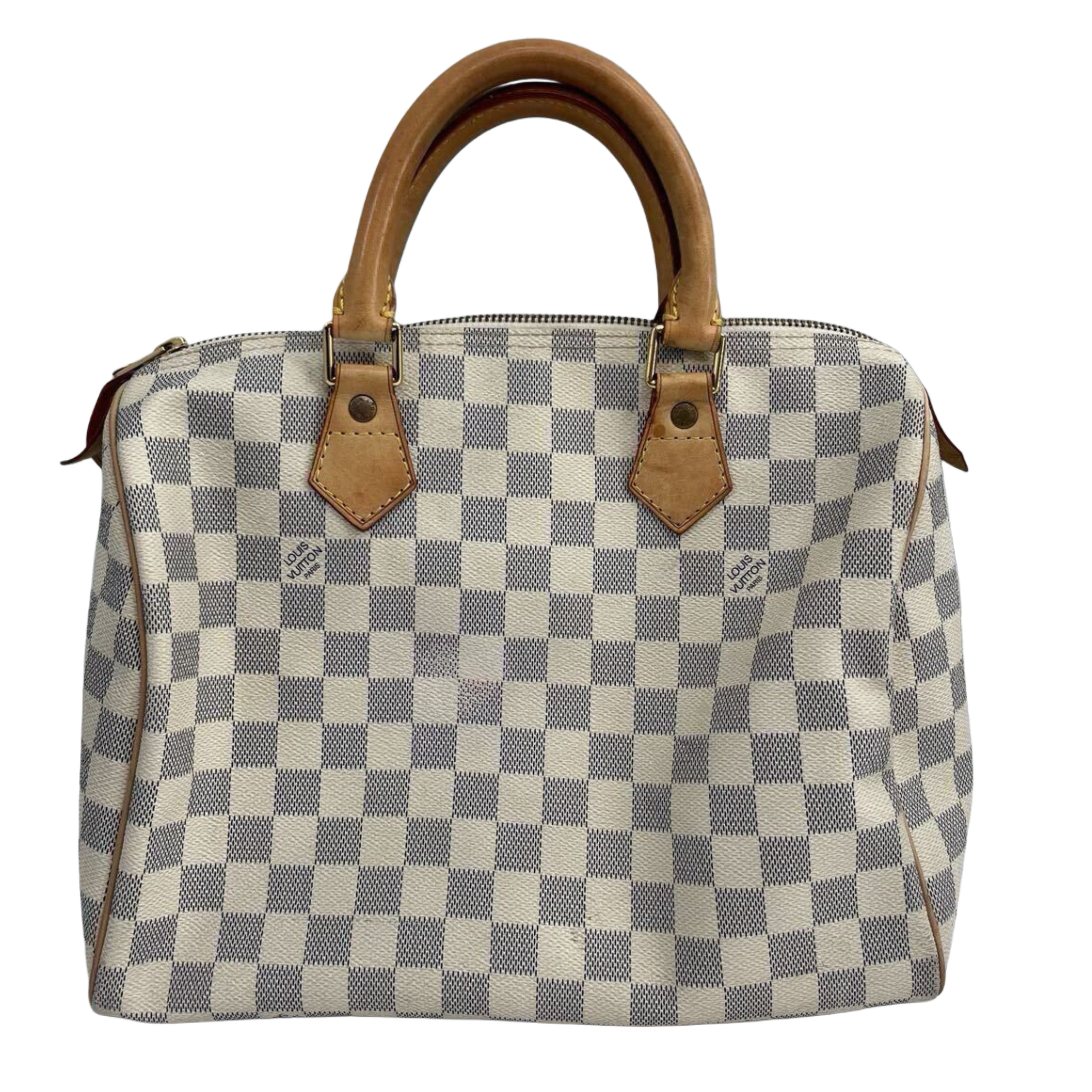Louis Vuitton Damier Azur Speedy Mini Boston Bag