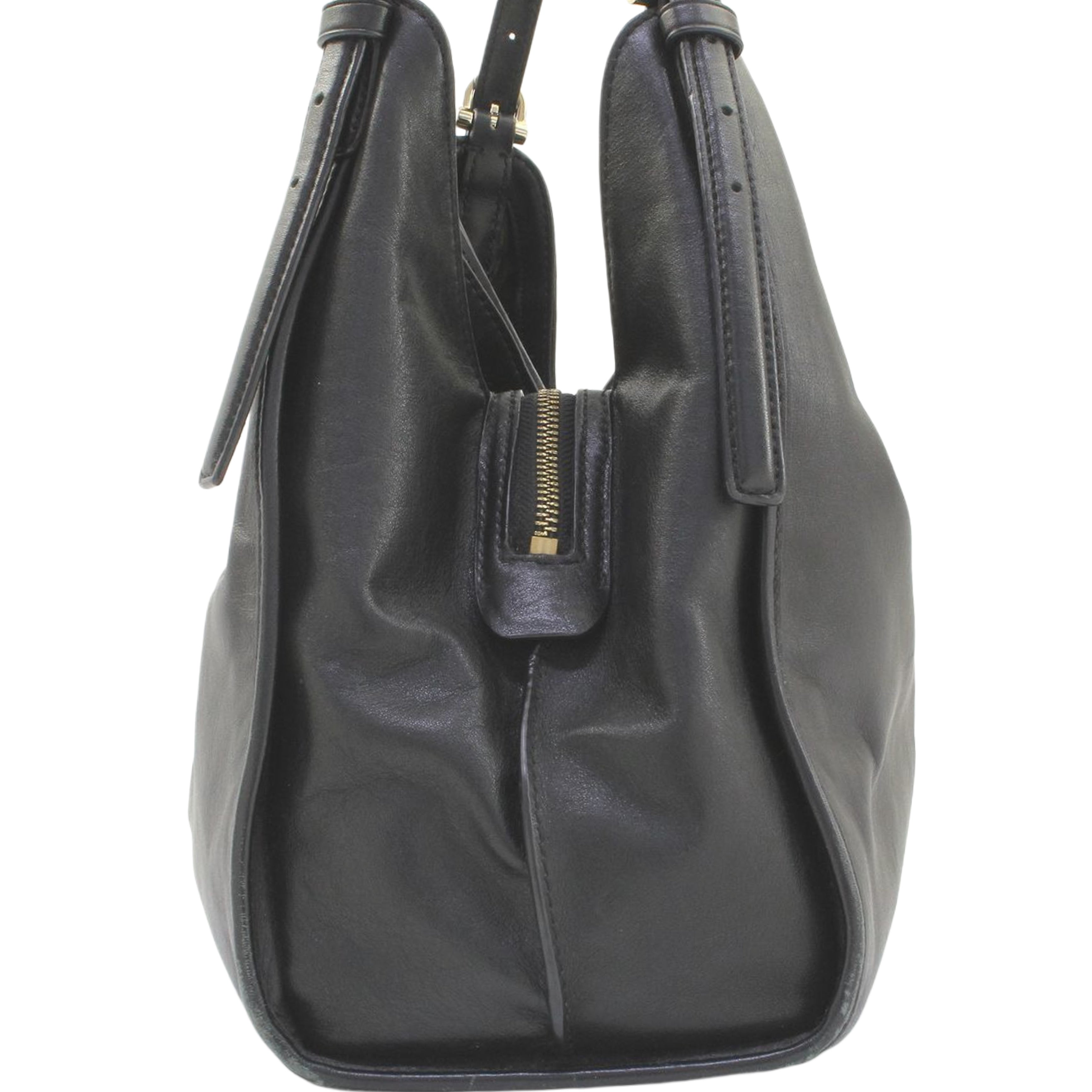 Coach Madison Leather Carlisle Black Shoulder Bag