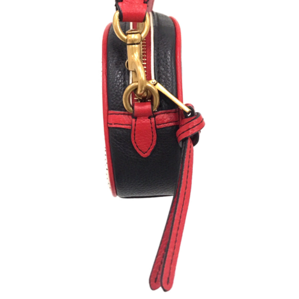 COACH Disney Mickey Mouse x Keith Haring Badge Camera Crossbody Bag
