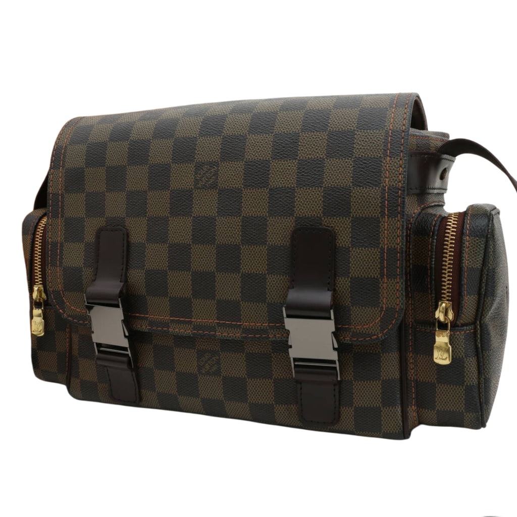 Louis Vuitton Damier Ebene Reporter Melville Crossbody Bag