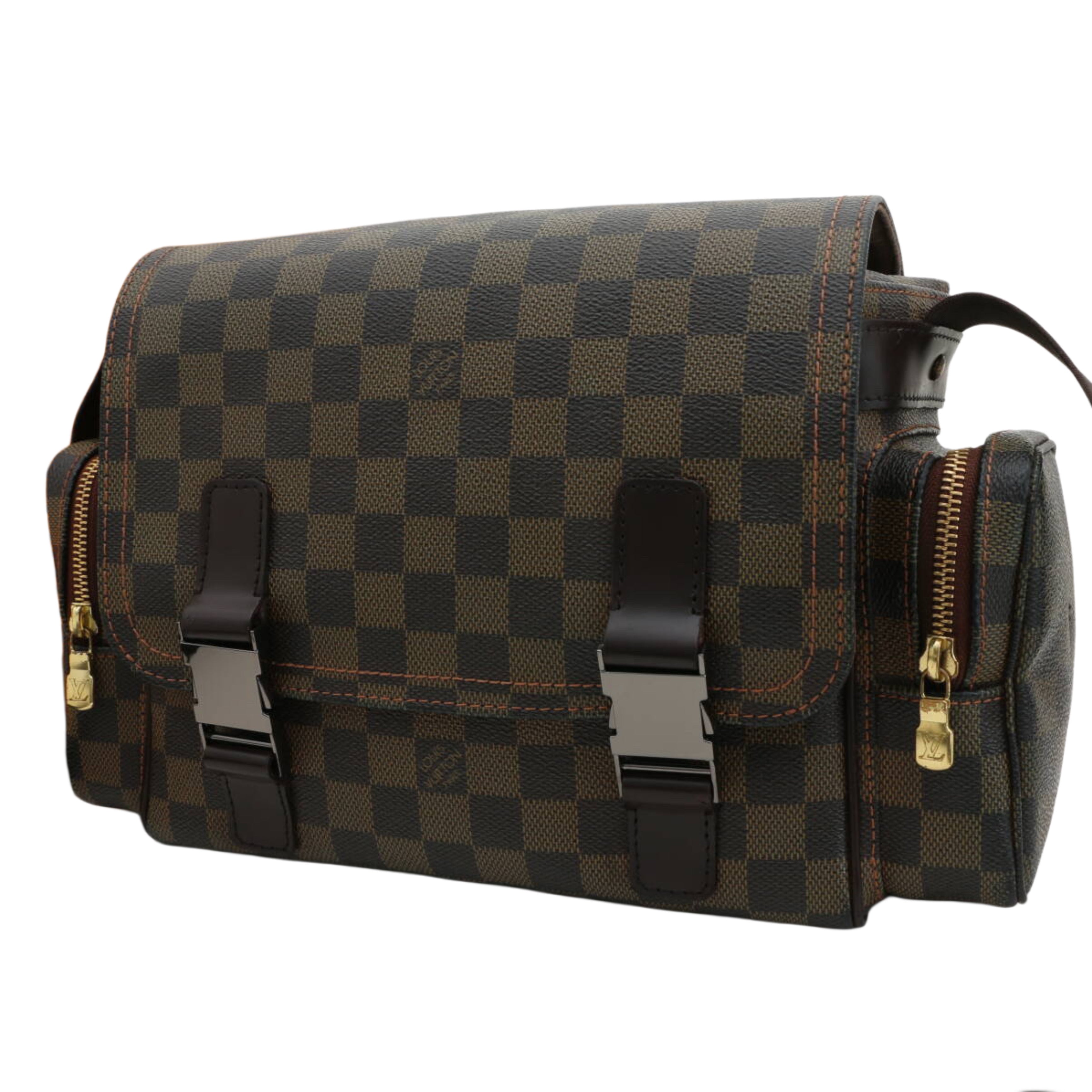 Louis Vuitton Damier Ebene Reporter Melville Crossbody Bag
