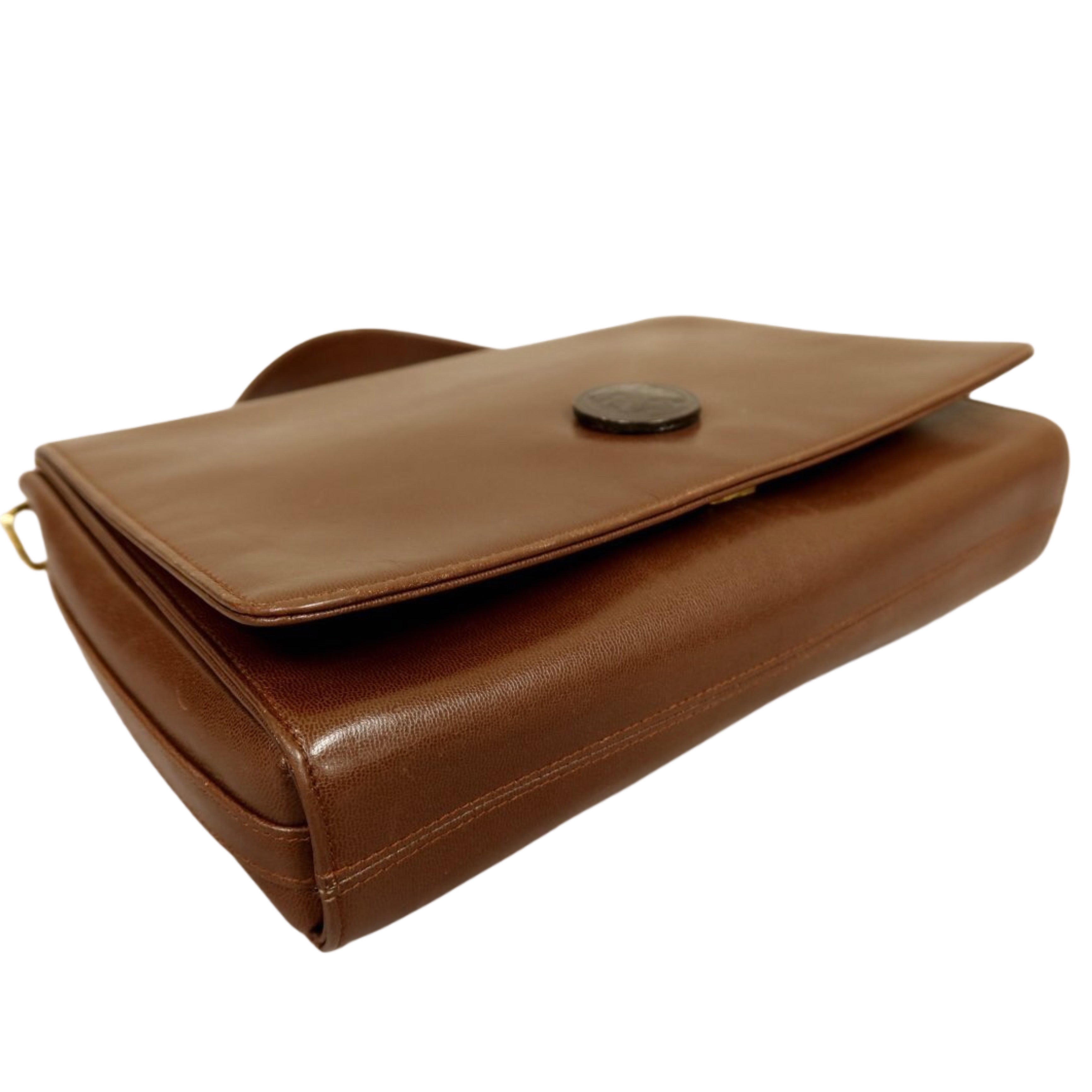 FENDI Greek Motif Janus 2-way Handbag