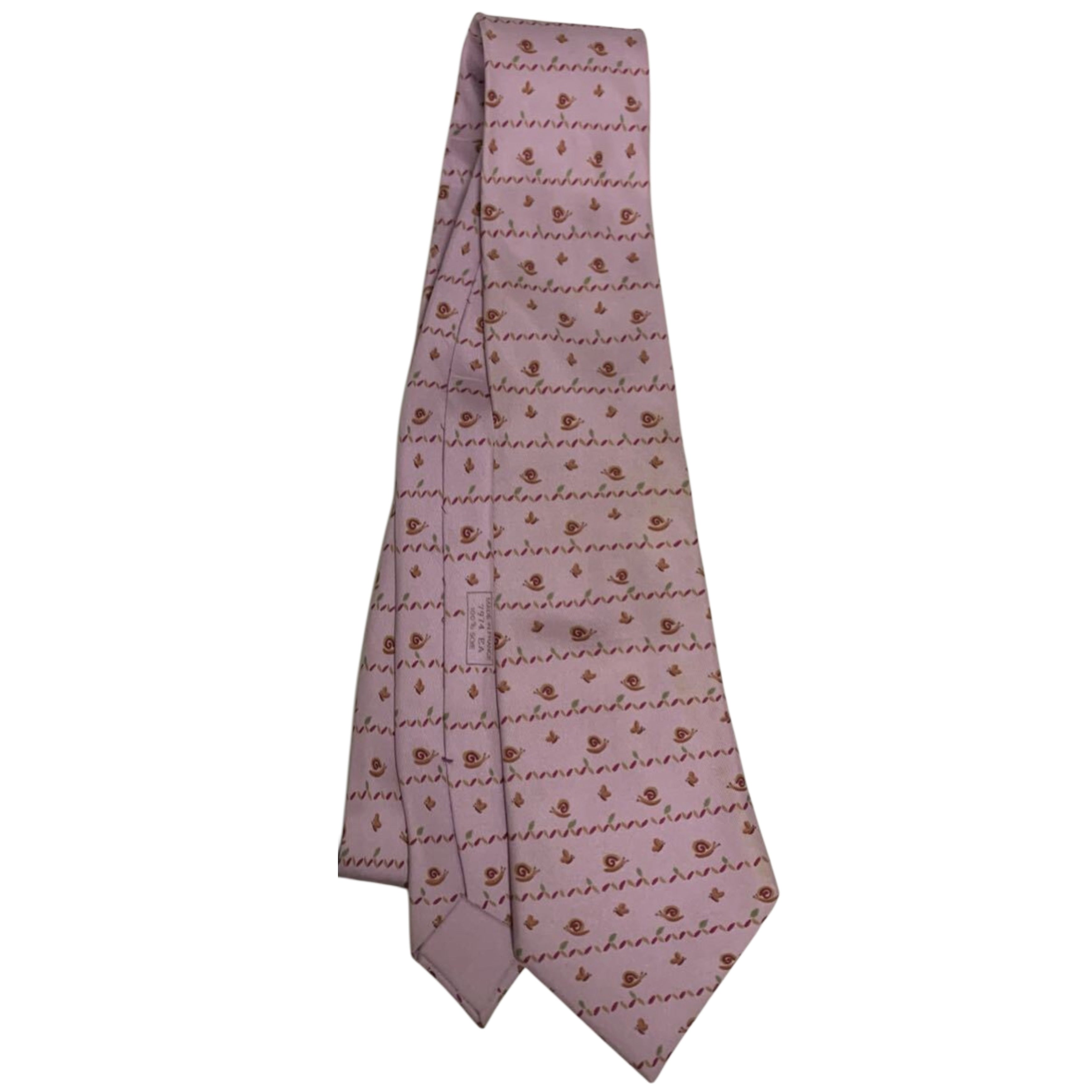 HERMES Silk Tie