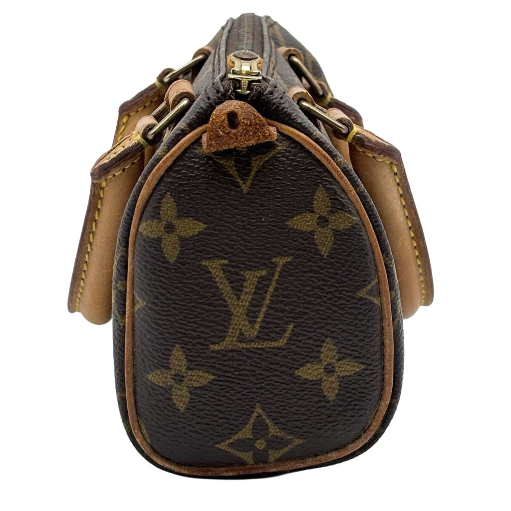 Louis Vuitton Monogram Speedy Nano with detachable strap
