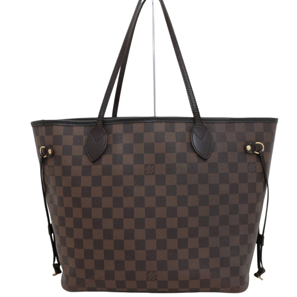 Louis Vuitton Damier Ebene Neverfull MM Tote Bag