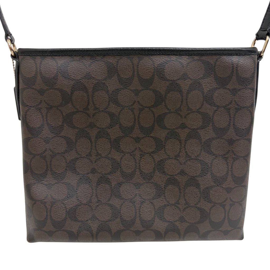 COACH Crossbody PVC Brown Shoulder Bag