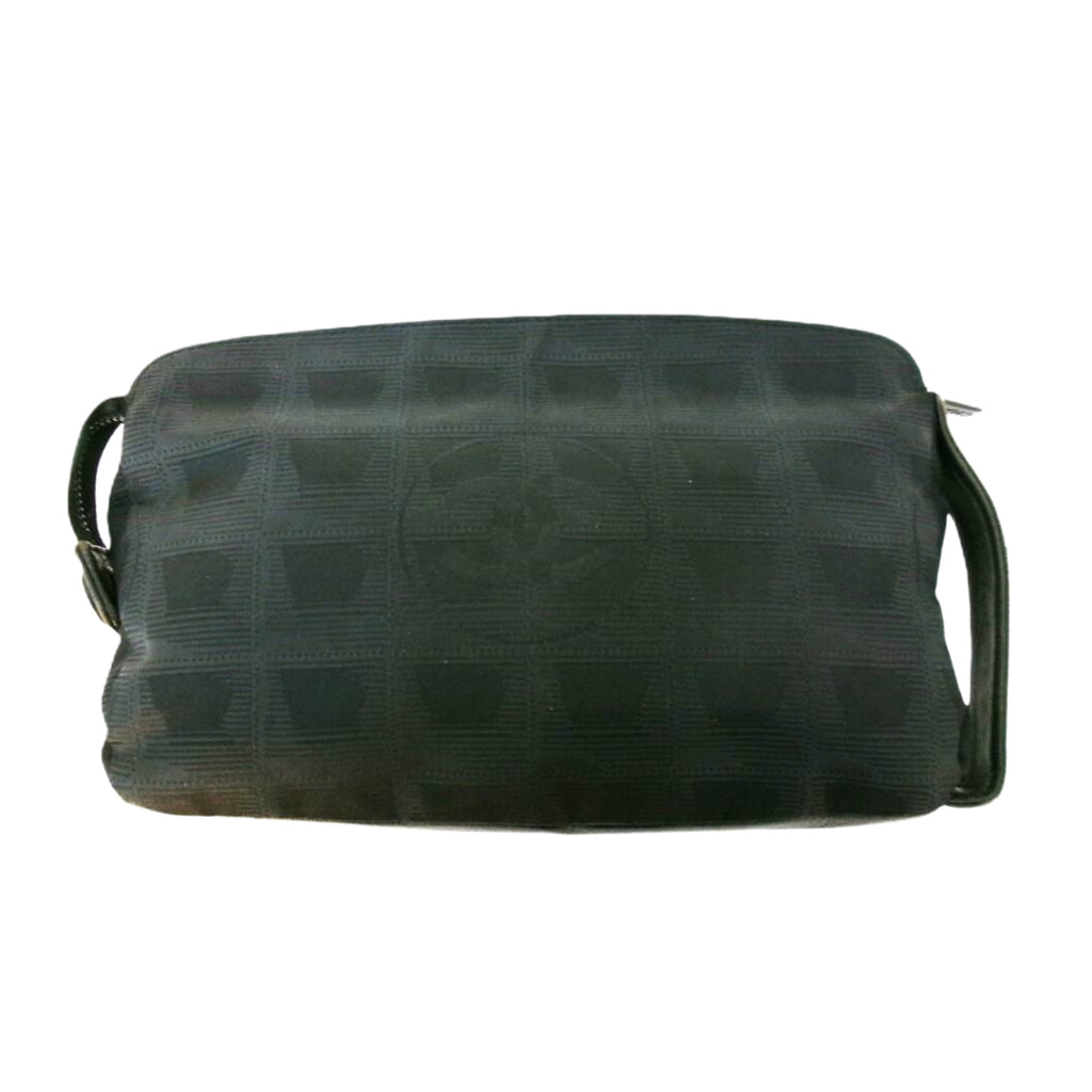 Chanel New Travel Line Zip Pouch Black