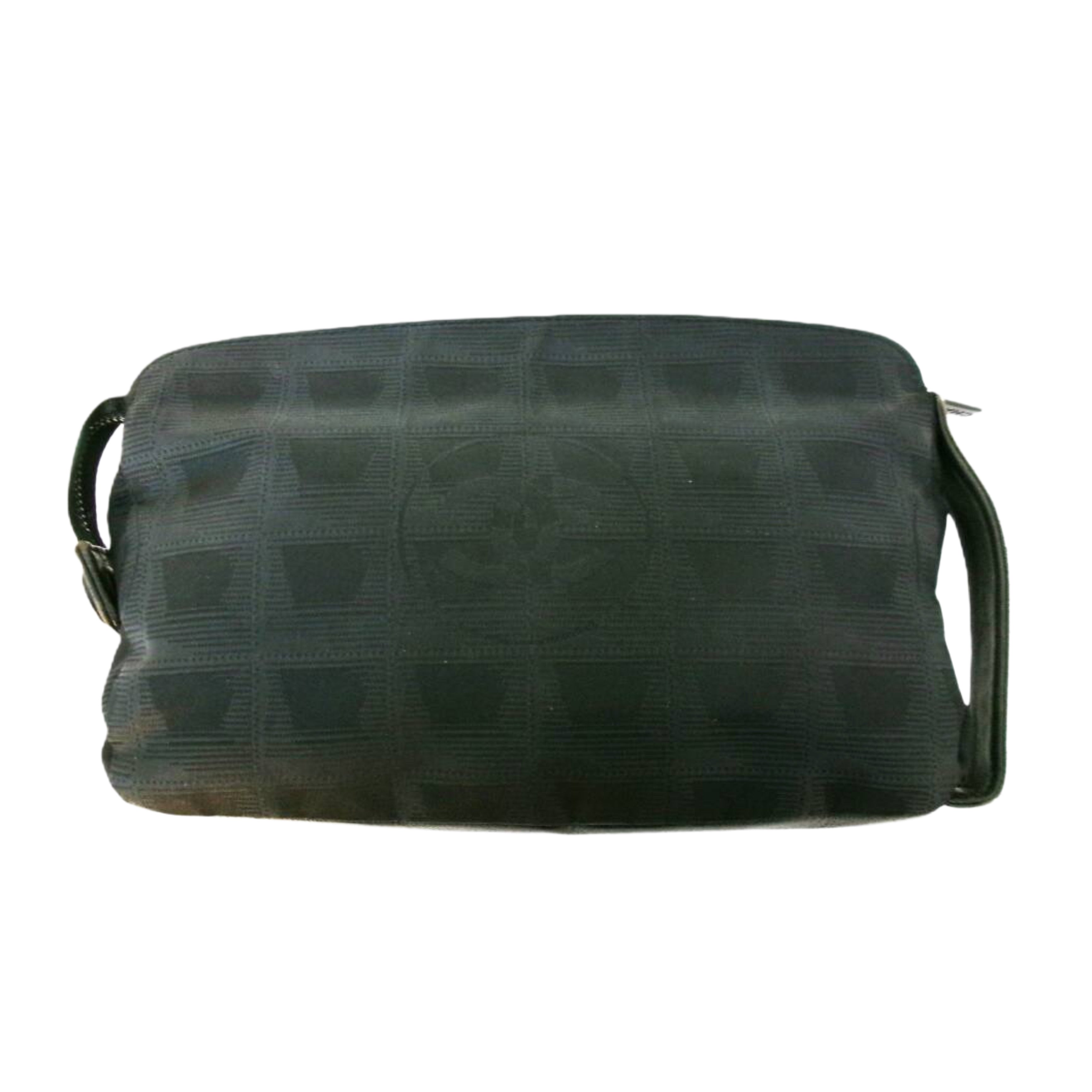 Chanel New Travel Line Zip Pouch Black