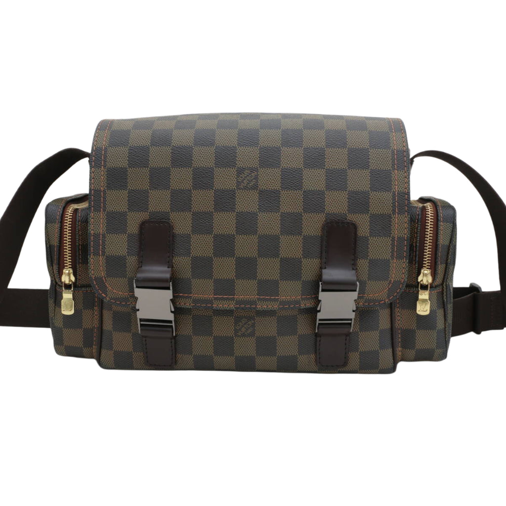 Louis Vuitton Damier Ebene Reporter Melville Crossbody Bag