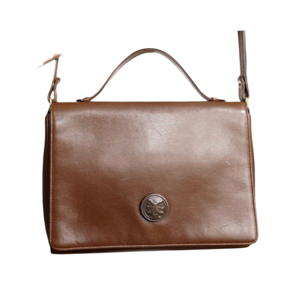 FENDI Greek Motif Janus 2-way Handbag