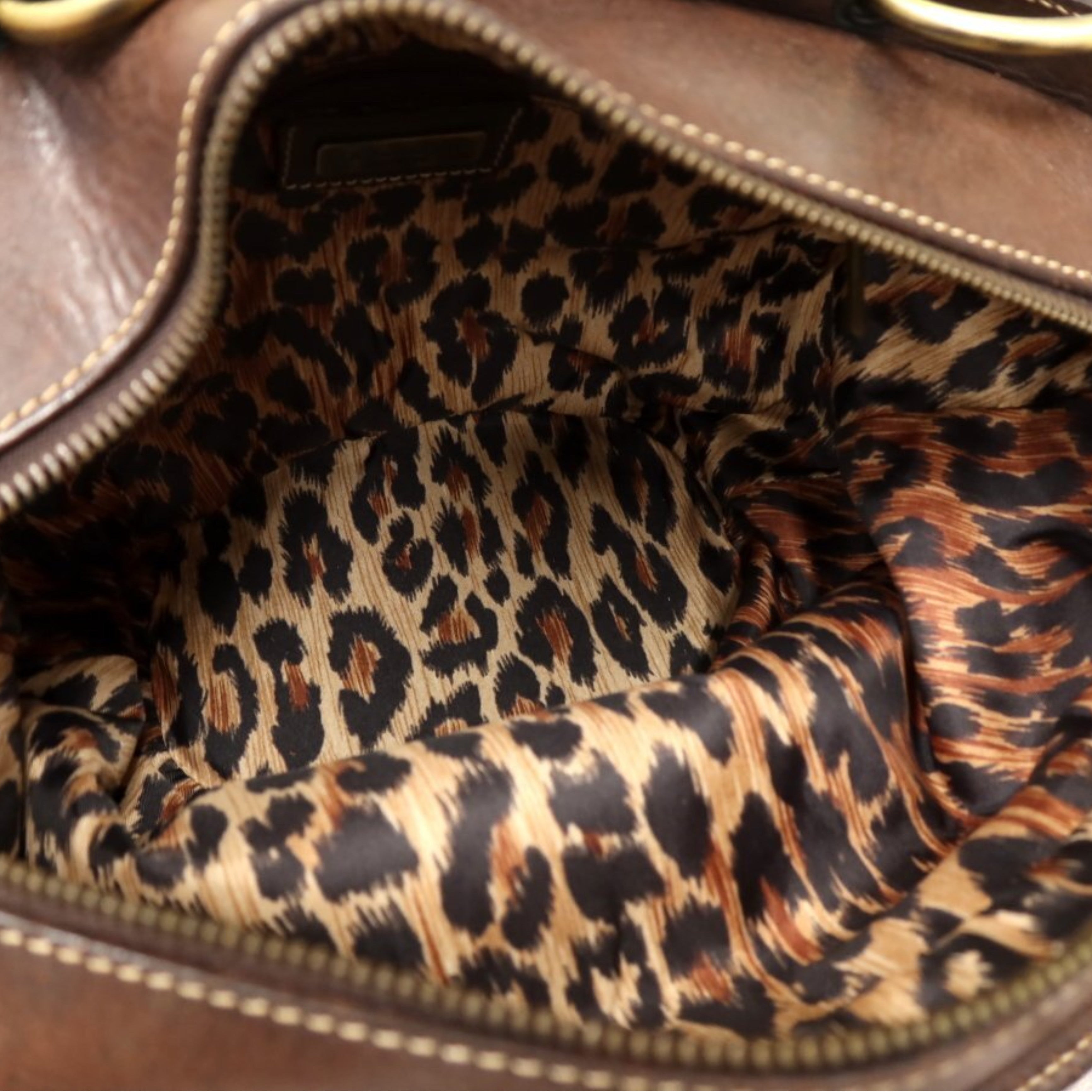 DOLCE & GABBANA Leather Belted Handbag