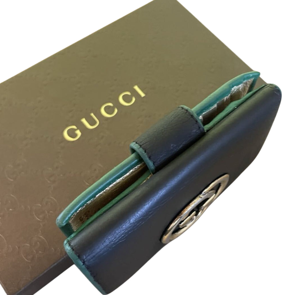 GUCCI Compact Wallet Sherri Line