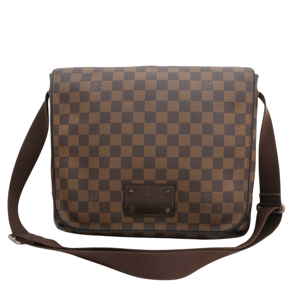 Louis Vuitton Damier Ebene Brooklyn MM Shoulder Bag