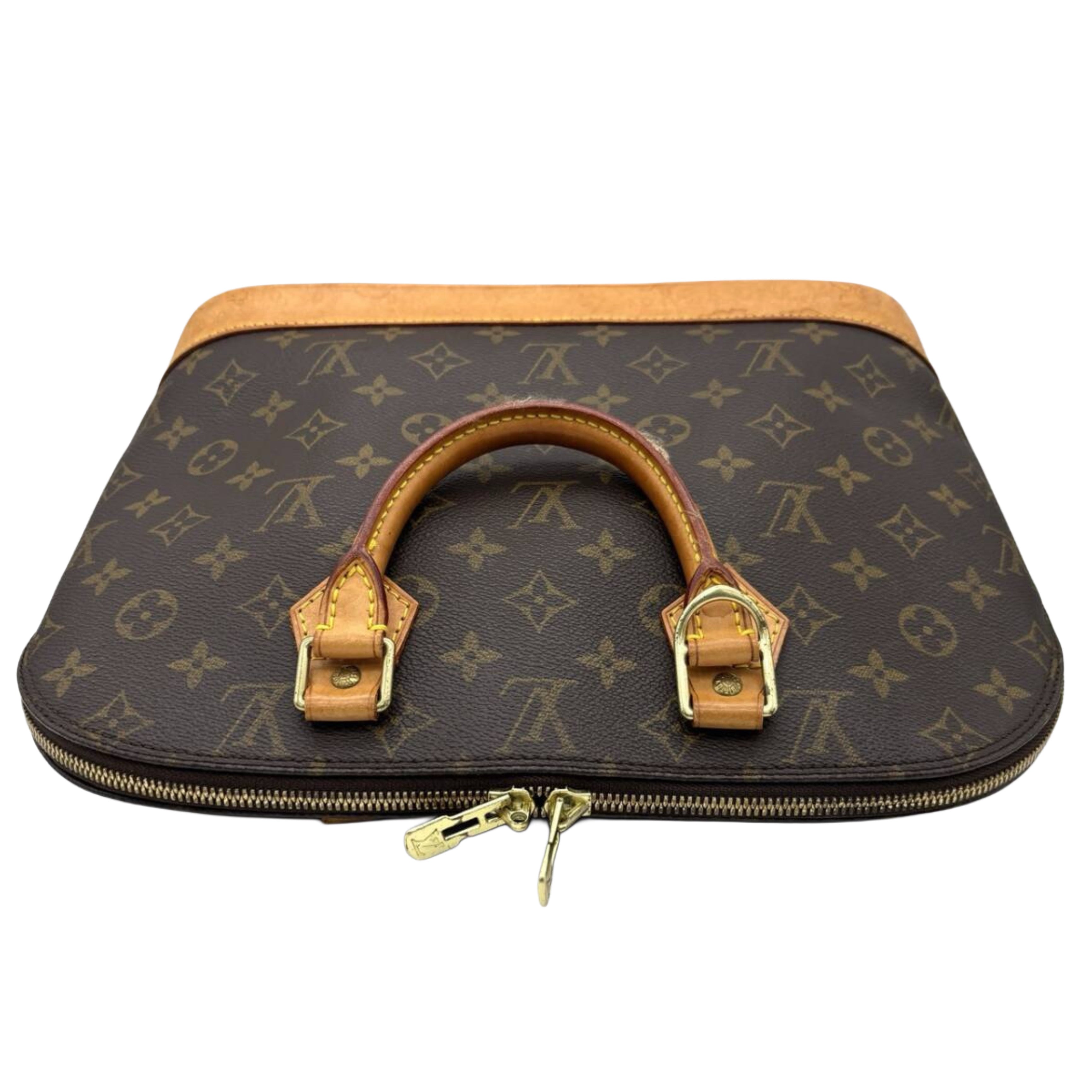 Louis Vuitton Alma Monogram Handbag