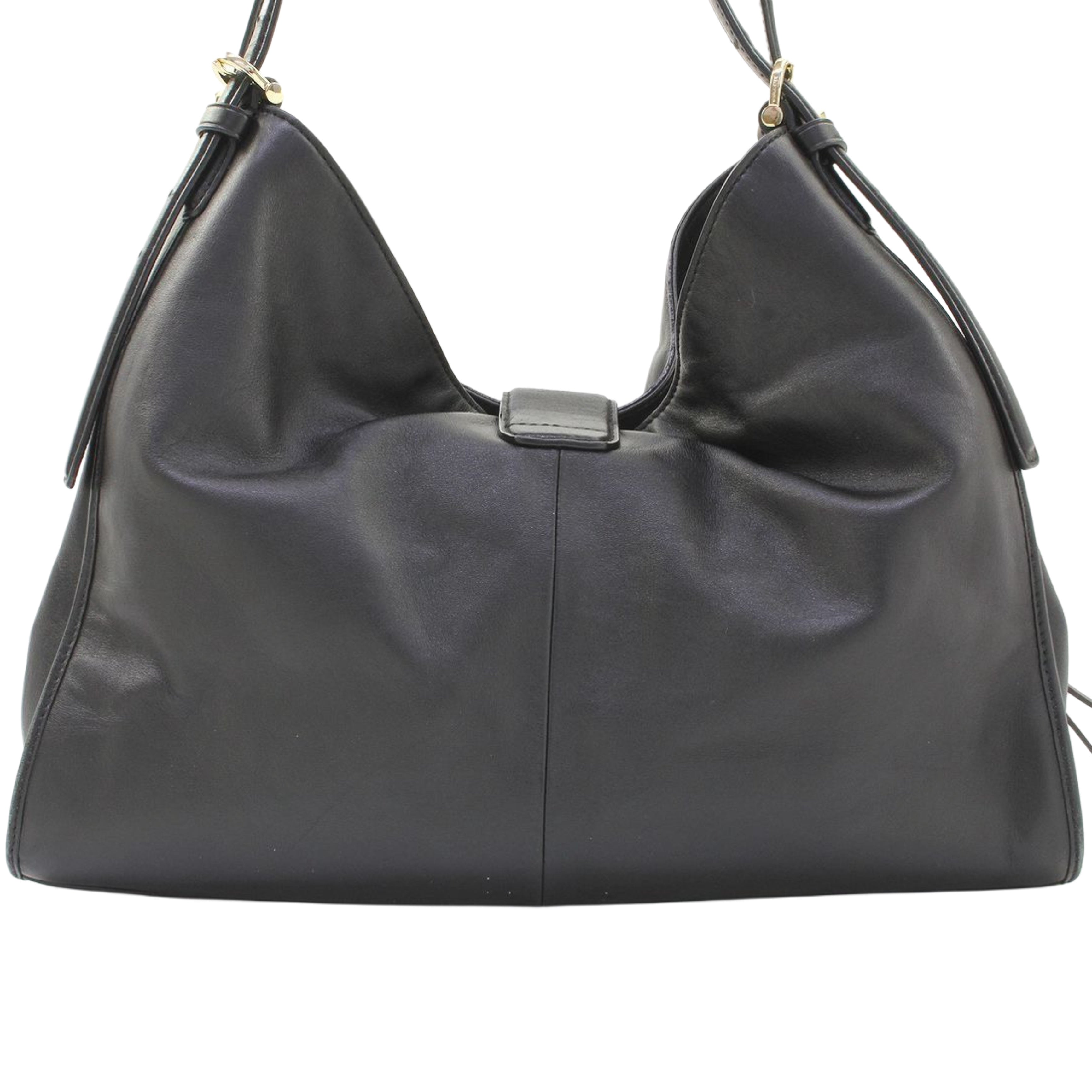 Coach Madison Leather Carlisle Black Shoulder Bag