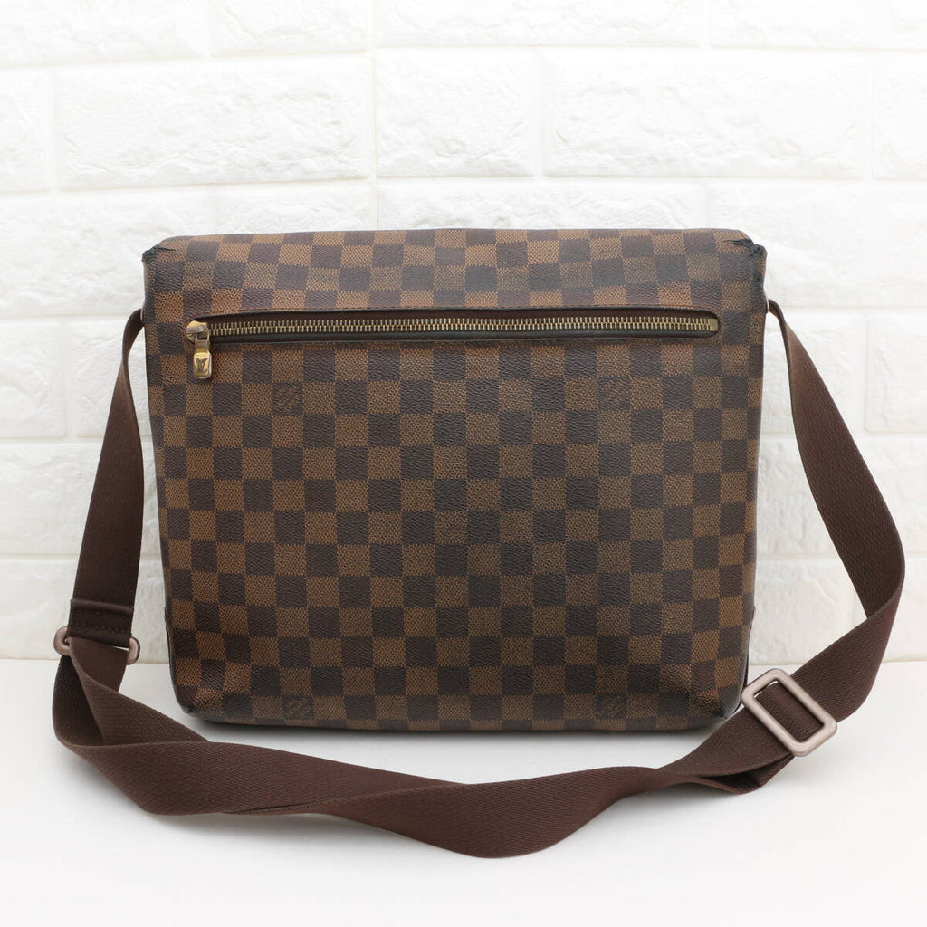 Louis Vuitton Damier Ebene Brooklyn MM Shoulder Bag