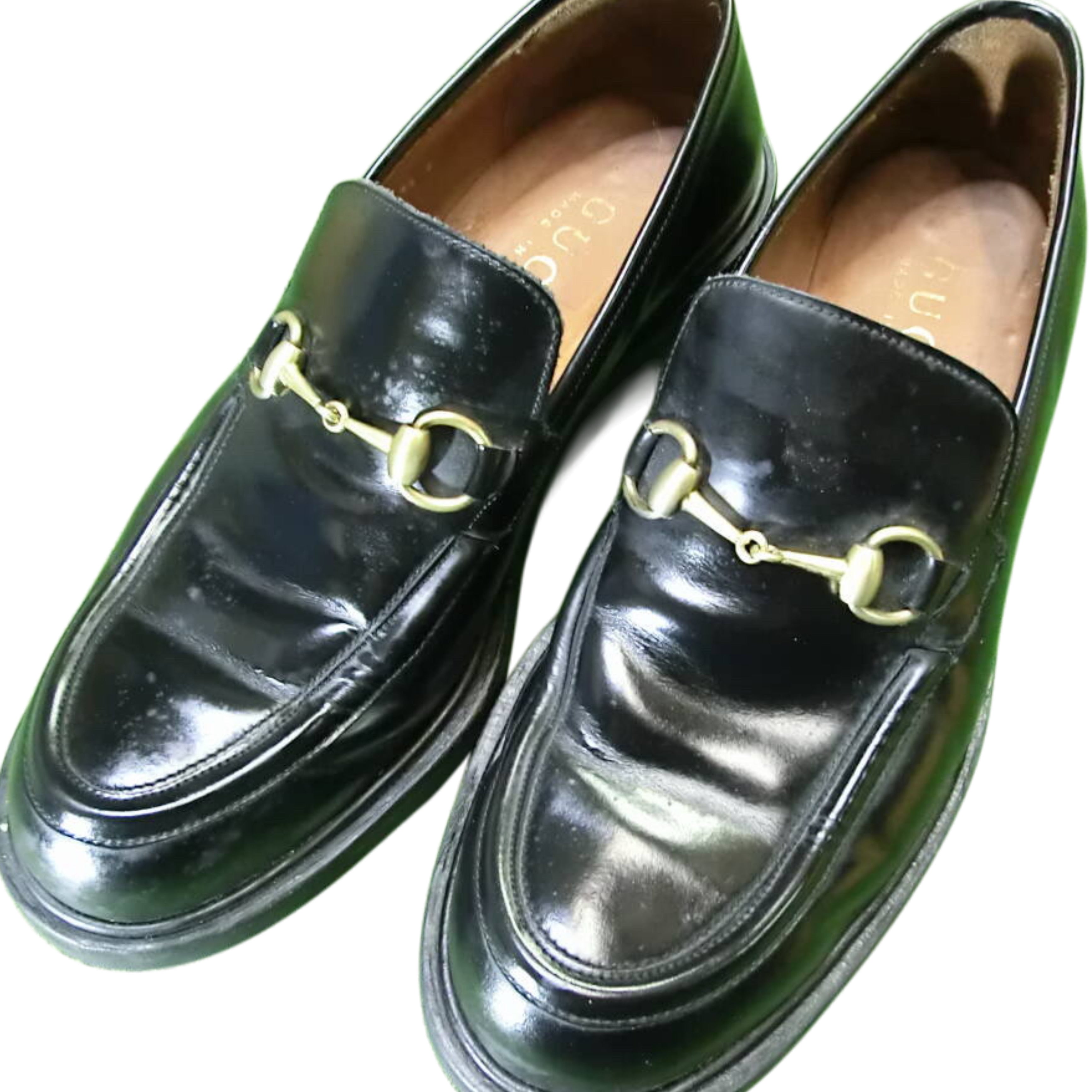 Gucci Men’s Horsebit Loafers Black Size 44
