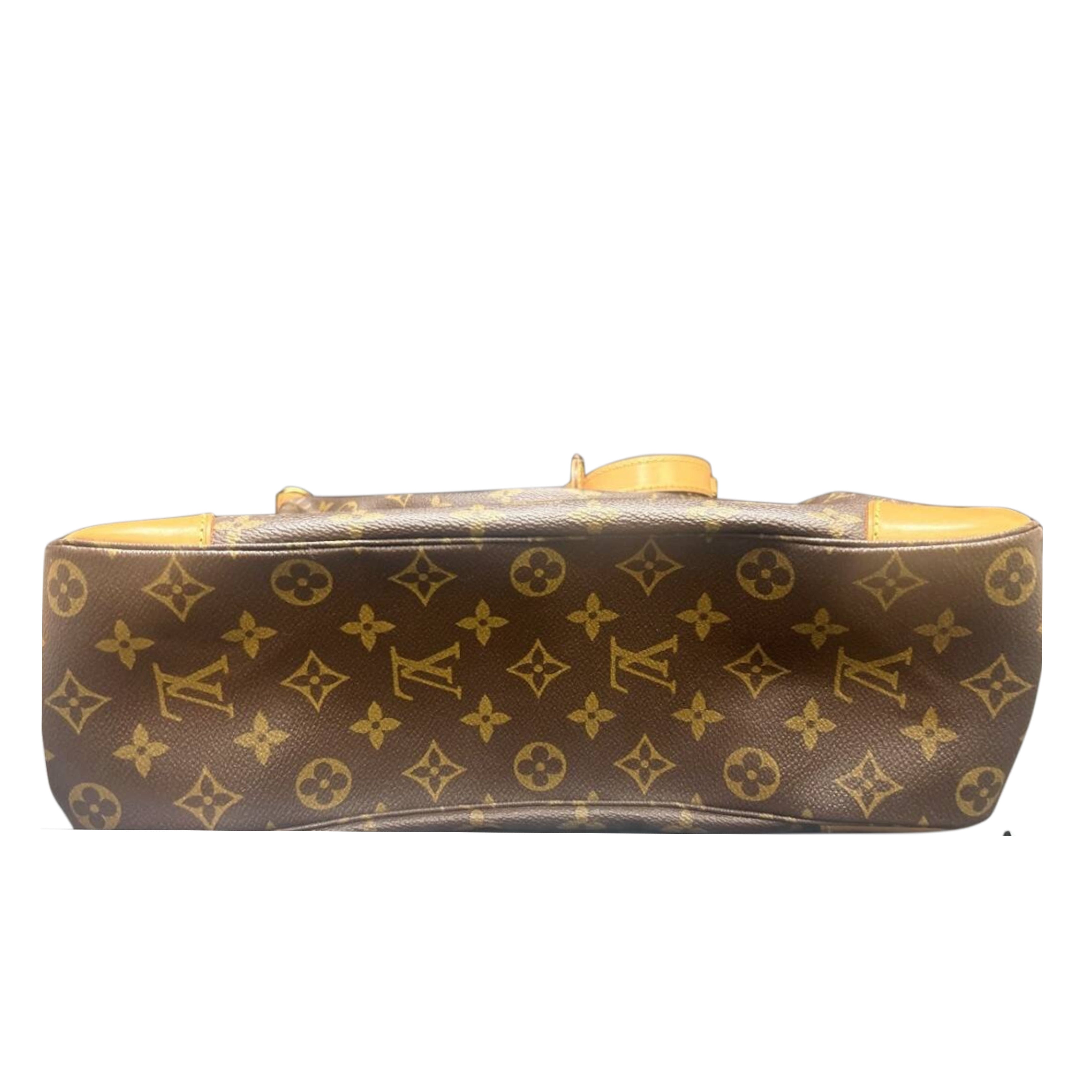 LOUIS VUITTON Monogram Boulogne 35 Shoulder Bag