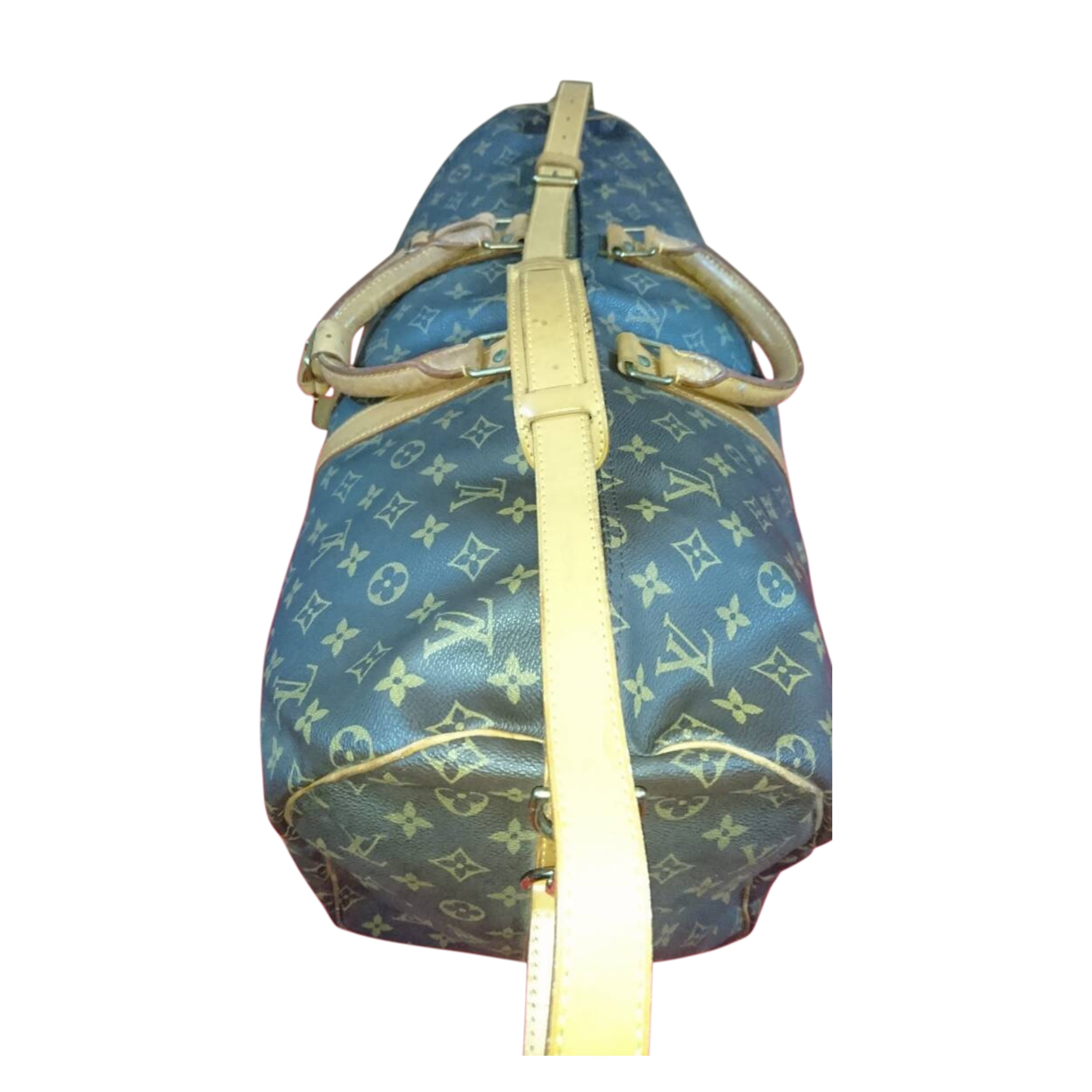 LOUIS VUITTON Monogram Keepall Bandouliere 55