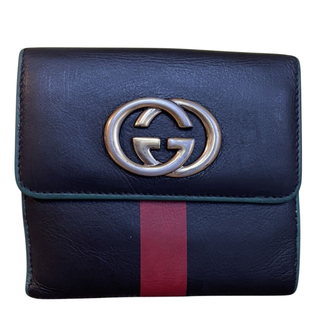 GUCCI Compact Wallet Sherri Line
