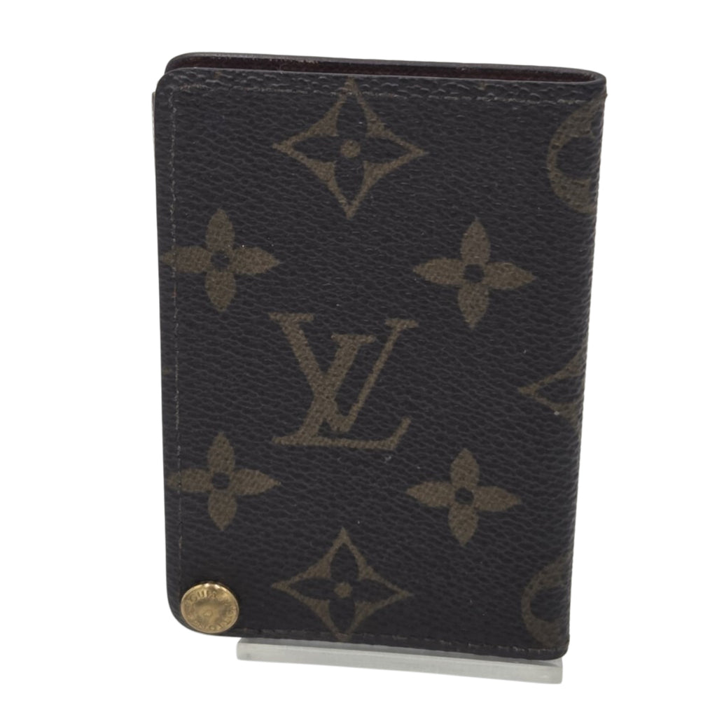 Louis Vuitton Monogram Porte Cartes Pression Card Case