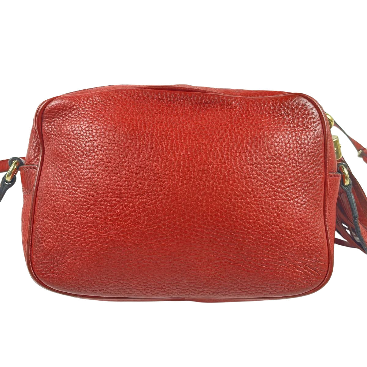Gucci Red Soho Leather Disco Bag