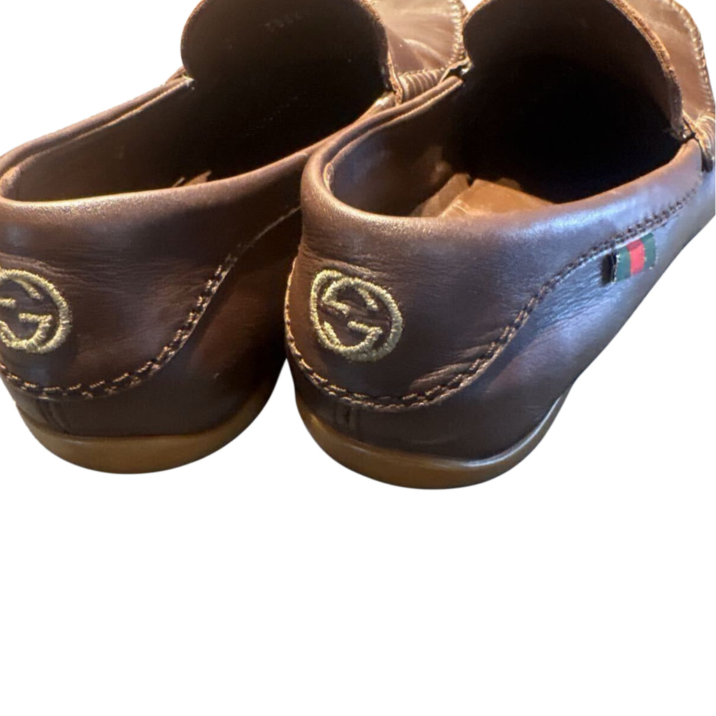 GUCCI Men's Leather Loafers Size 26.5