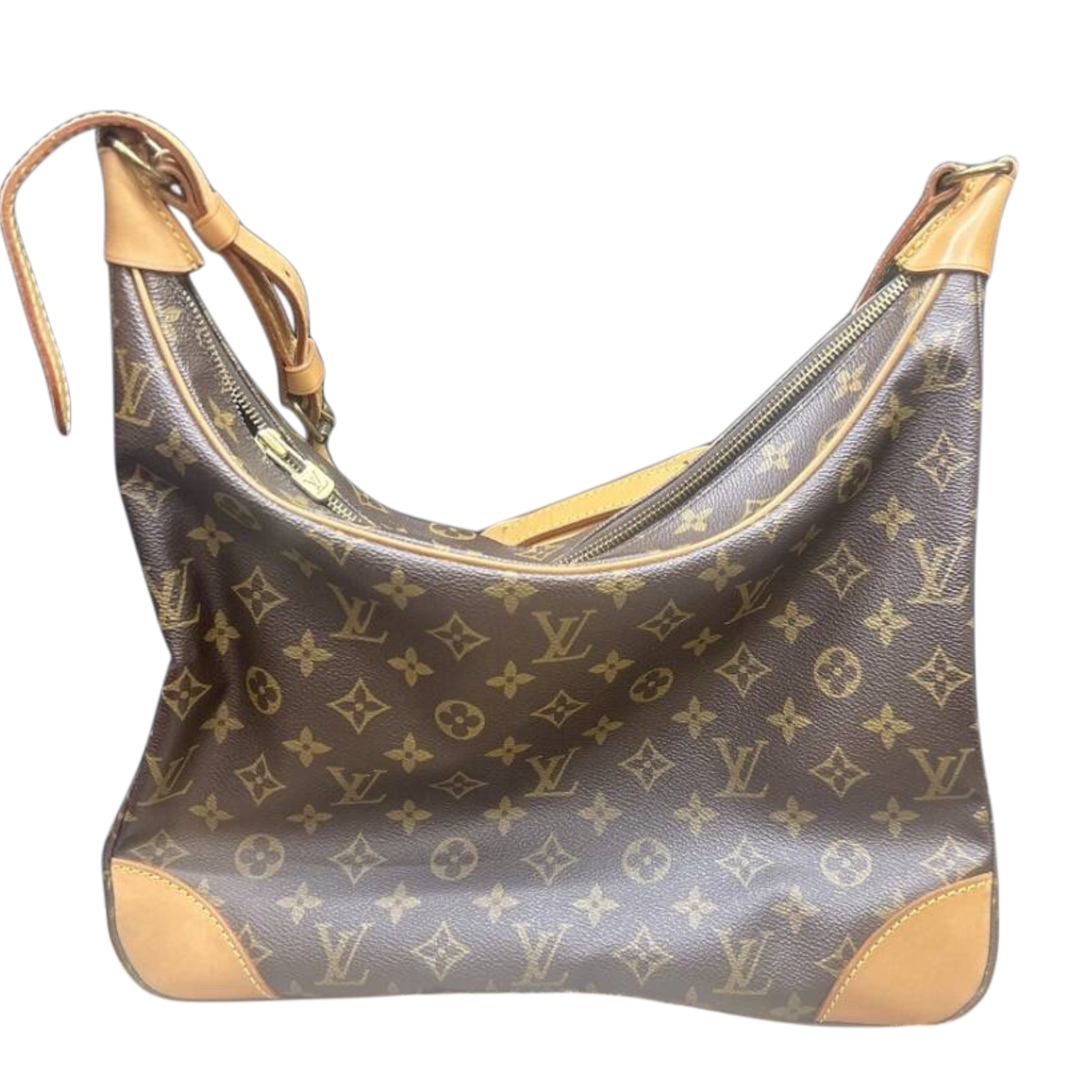 LOUIS VUITTON Monogram Boulogne 35 Shoulder Bag