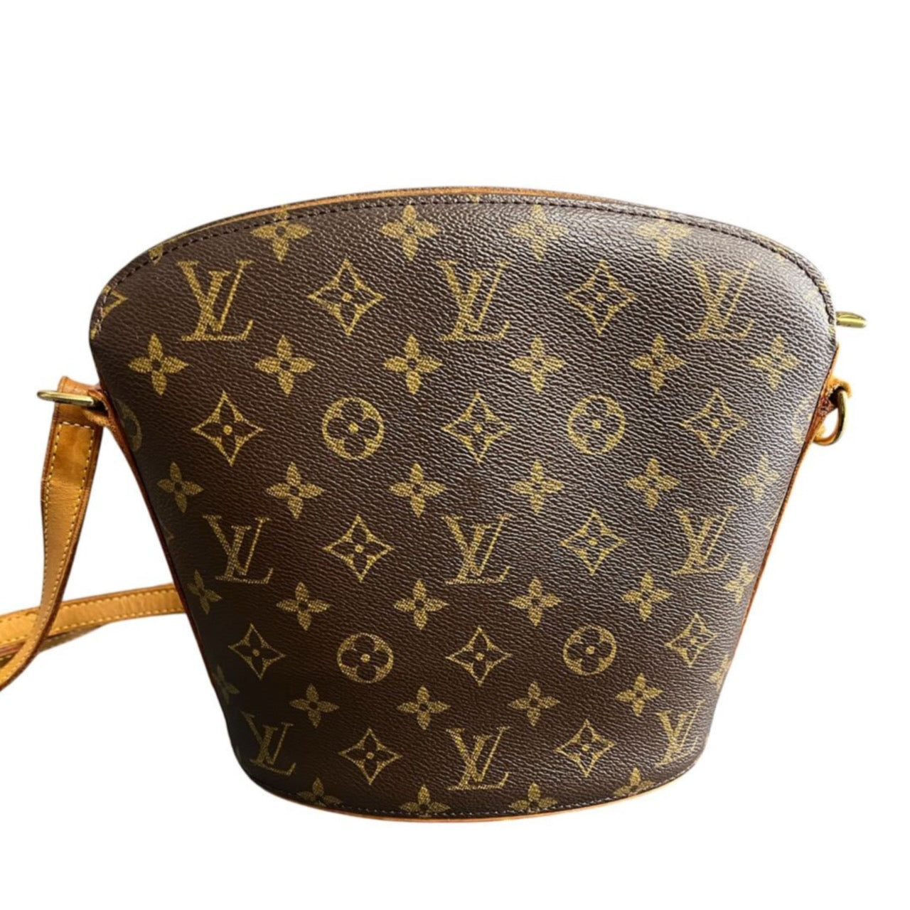 LOUIS VUITTON Monogram Drouot Crossbody Bag
