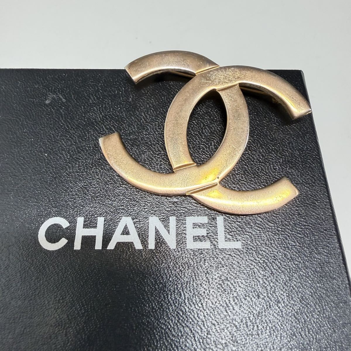CHANEL Brooch Vintage Coco Mark