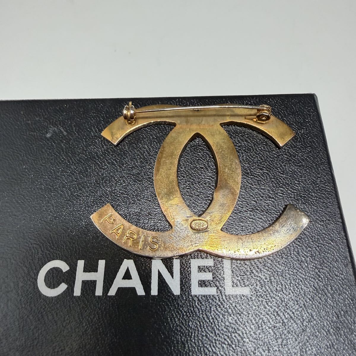 CHANEL Brooch Vintage Coco Mark