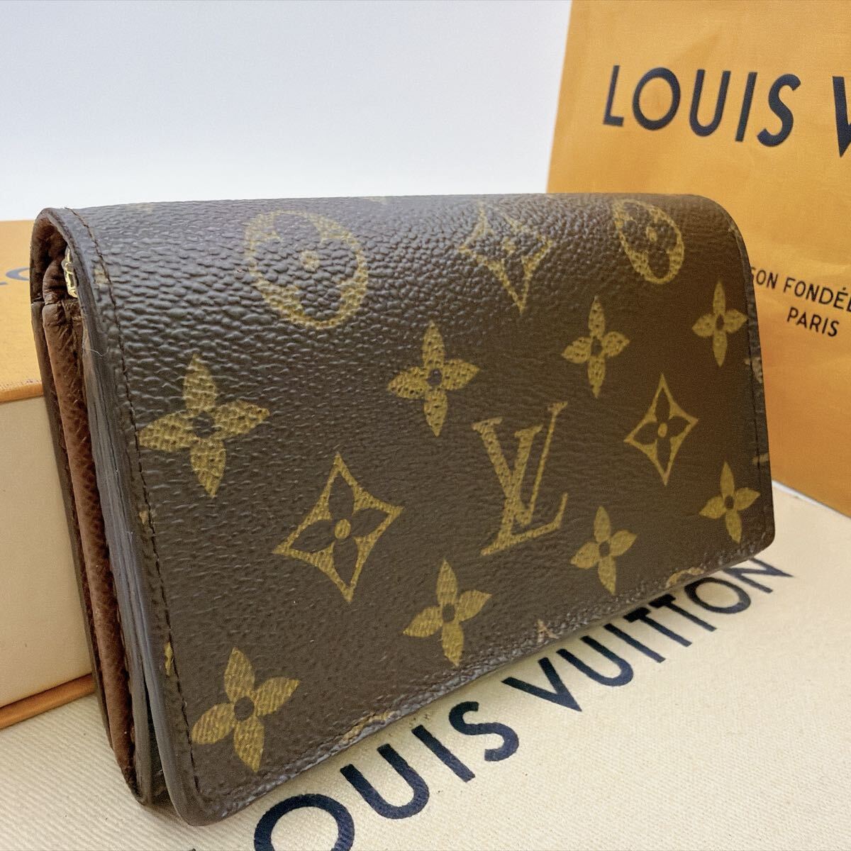 LOUIS VUITTON Monogram Porte Trésor Wallet