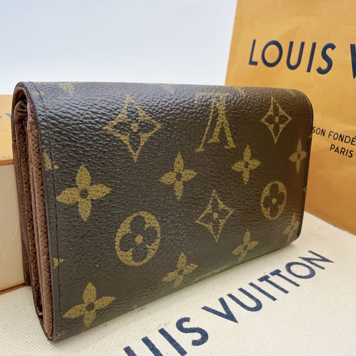 LOUIS VUITTON Monogram Porte Trésor Wallet