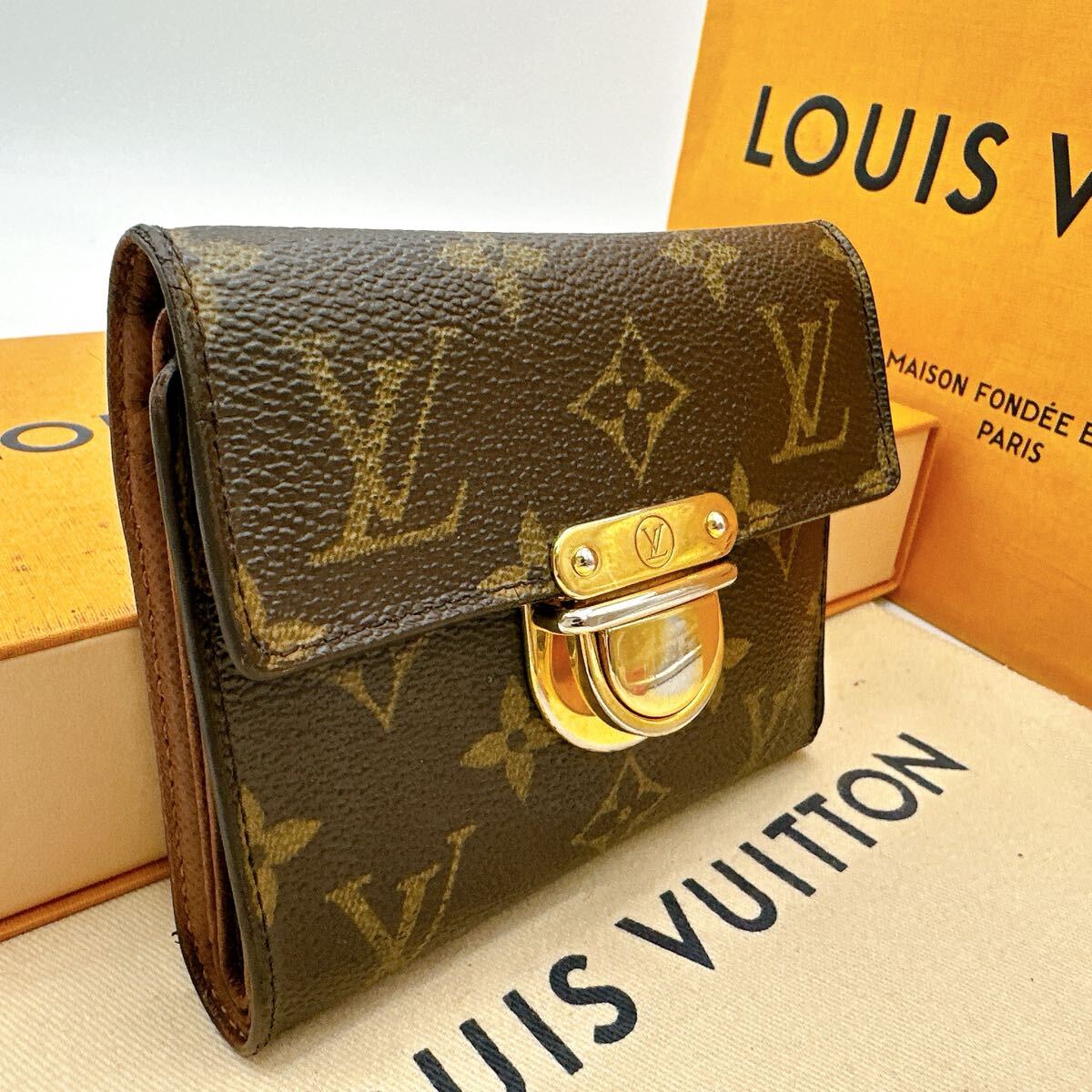 Louis Vuitton Monogram Portefeuille Koala Tri-Fold Wallet