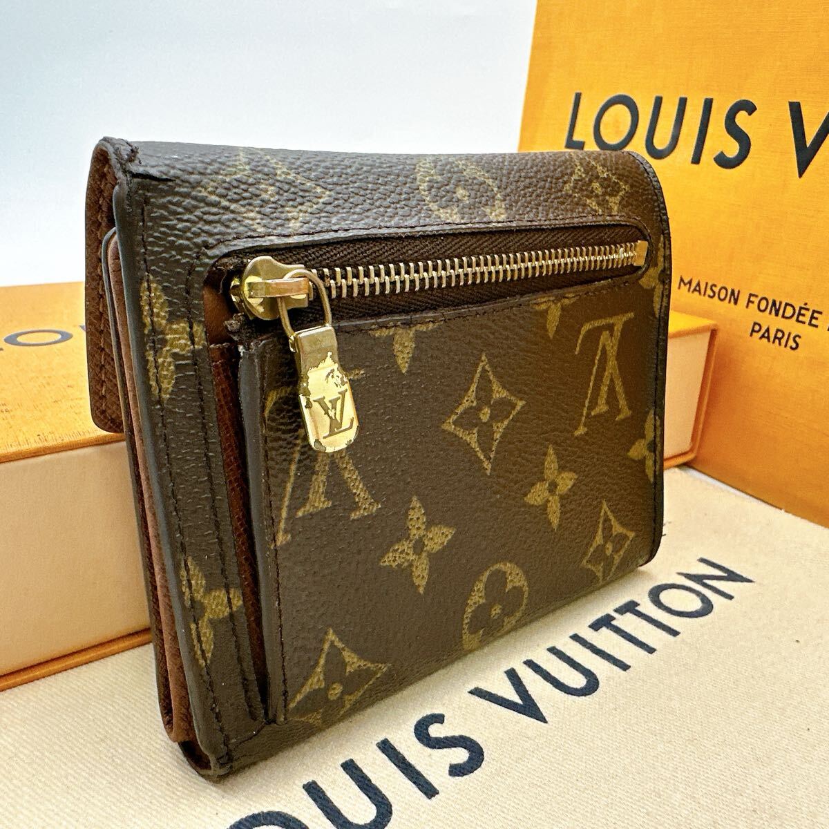 Louis Vuitton Monogram Portefeuille Koala Tri-Fold Wallet